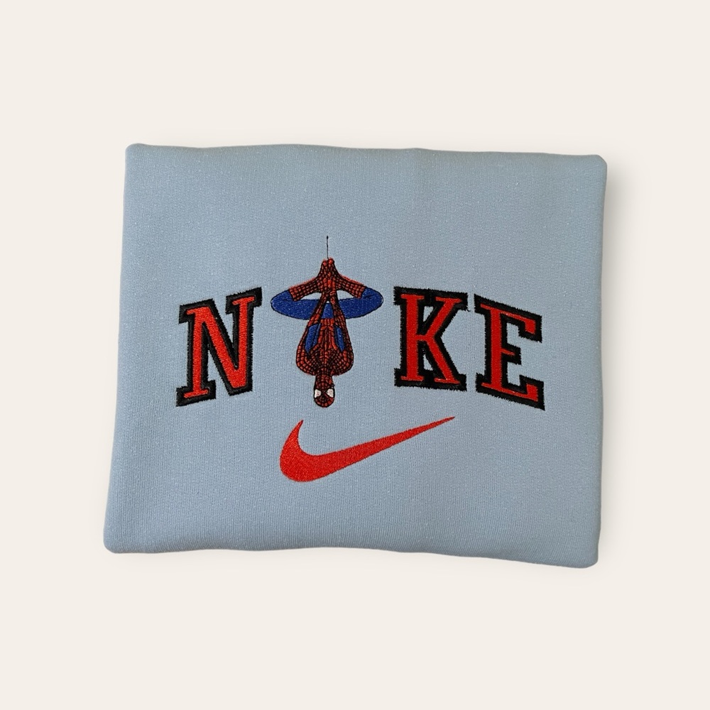 Spiderman embroidered sweatshirt